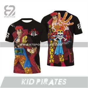 Jersey Karakter Kid Pirates Full Printing
